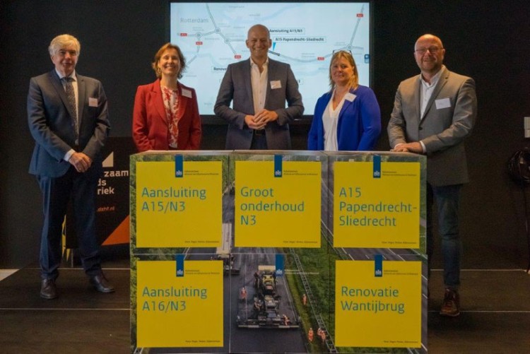 Rijkswaterstaat voltooit vijf projecten Drechtsteden